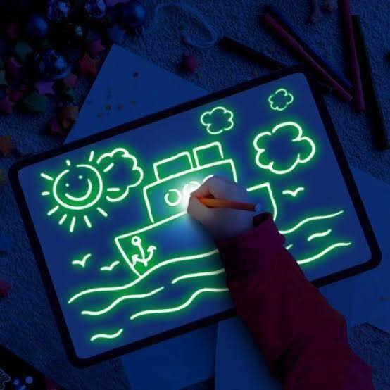 Magic LED Drawing Board drawing tray